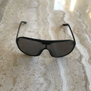 A/X ARMANI EXCHANGE BLACK SUNGLASSES WITH CASE